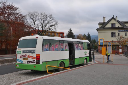 Frýdlant n.O., žst., listopad 2020